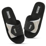 DOCTOR HEALTH SUPER SOFT Orthopedic Slippers for Men | Diabetic Comfort Slides with Velcro Strap | Everyday Wear Slides for Men