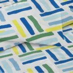 BSB HOME® 2nd Gen 220 GSM Microfiber Reversible AC Comforter/Blanket for Winter/Quilt/Duvets for King Size Double Bed (230X250 cm, Sky Blue &White)