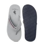 USPA| NESTA LT. GREY| Stylish slider Flipflops for Man