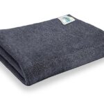 SOFTSPUN Microfiber Bath Towel 1Pc 60x120cm Grey! Ultra Absorbent Super Soft & Lightweight Quick Drying for Women Daily Use for Unisex.