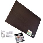 POPULAR 16x24 Inch Multipurpose Laminated Drawing & Study Board – 8mm Thick (Dark Wenge)