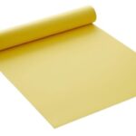 FIRST CLICK® Chart Paper, 70 x 55 cm, Yellow Color, 180 GSM, Pack of 5, for Art and Craft Projects Yellow Color one Side Smooth one Side Ruff.