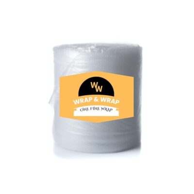 Wrap & Wrap Air Bubble Wrap – One-Hand-Span Width, Ten-Hand-Span Length (Multipurpose Protective Cushioning)