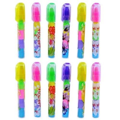 SSKR Stacking Pen Type Erasers for Kids - Pack of 3 | Best Birthday Return Gift for Kids