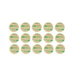 TRUEBOND 3M 467MP Die Cut Round Circle Two Double Sided Self Adhesive Tape (Pack of 5)
