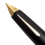Hero Pen Original 240 Fountain Pen | Classic Iridium Nib Ink for Professionals, Students & Doctors | Stainless Steel Cap | Smooth Writing Aerometric Pen - Black