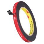 3M IA120100531 Hi Strength Bond Tape (12 mm x 5 m 1 Roll + Primer), black