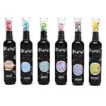YBN Space Theme Bottle Shape Highlighters | Set Of 6 | Planet Theme | Chisel Tip Fine Grip Marker Pen | Ideal Gifts For Stationery Hoarders & Kids | Party Return Gifts For Girls, Assorted