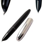 Hero Fountain Pen Original for Students with Refill Converter Pump 565 Aerometric Ink Pen Zero Ink Leakage Smooth Writing Expensive Black Fountain Pen for Men