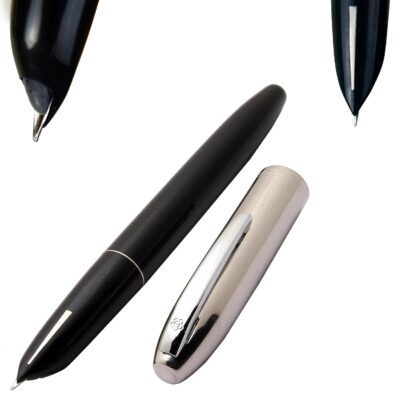 Hero Fountain Pen Original for Students with Refill Converter Pump 565 Aerometric Ink Pen Zero Ink Leakage Smooth Writing Expensive Black Fountain Pen for Men