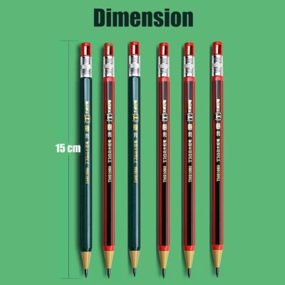 FunBlast Mechanical Pencils with Sharpener for Kid – Pre-Sharpened Pencils for Kid, Kawaii Pencil for Kids, Cute Pencils, Birthday Gift, Return Gift for Kids, Pencil for Drawing and Shading (6 Pcs)