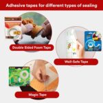 Scotch 3M BOPP Packaging Brown Tape (Tan) | 48mm x 50 Meter | Pack of 2 | for Packaging, Decorating and DIY