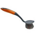 Chakaachak Sink Brush – Dish & Sink Cleaning Brush with Strong Nylon Bristles | Heavy Duty Kitchen Scrub Brush for Utensils & Surfaces | Effective Cleaning
