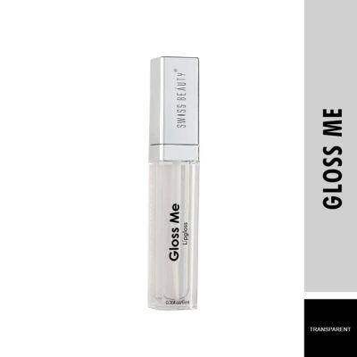 Swiss Beauty Gloss Me Lip Gloss | Lightweight | Glossy Finish | Non-sticky |With Jojoba Oil & Glycerine | 6.7ml