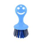 Zureni Sink Basin Cleaning Brush Home Washing Comfort Grip Stiff Bristles Heavy Duty Deep Scrub for Bathroom, Tile, Kitchen, Floor (Pack of 1, Random Color)