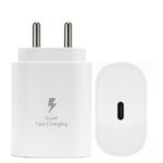 Samsung 25W USB-C Super-Fast Adapter (White) | for Galaxy S25, S24, S22/Plus/Ultra/FE/Edge, S24fe/Z Fold/Flip 7/6/A/M/F/06/36/16/17/35,56/55/26/05/15/14/06/5G/4G, Tab/A9/A8/A7/S10/S9/S8, 25 w Charger