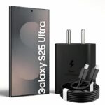 Samsung 45W Super-Fast Charging Adapter with 3.3 Ft Type C Cable for Samsung S26 Ultra/S25(Ultra/Edge/FE) S24+/S23/S24 Ultra/S23 Fe/S26/M17/Z Fold 7/6/ Flip 7/6/ Galaxy Tab S11/S10 Lite/S10 Fe - Black