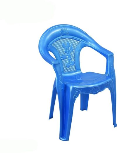 Swagath Furniture Comfortable Kids Chair with Armrest (1, Pearl Blue)