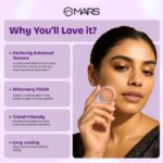 MARS Starlit Pot Eyeshadow (3.0gm) (SHADE-02) | Shimmer Finish | Duo-Chrome Hue Shine | Long-Lasting | Smooth Texture | Mess-Free Application | Travel-Friendly | Easy To Use