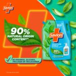 Savlon Moisture Shield Germ Protection Liquid Handwash Refill Pouch, 1.35L | For Soft Moisturized Hands