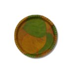 BEST QUALITY MARC CLEANING PRODUCTS Ozeanziel Eco Friendly Paper Disposable Dry Leaf Plate for Functions, Pooja Activity, Event & Party | Round Shape (Pack of 50) (12 Inch)