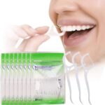 RECLUSE Pack of 90 Teeth Cleaning, High Toughness Clean, Plastic Inter-dental Floss Tooth Picks Floss Sticks, Specially for Molar Teeth, Disposable Dental Floss Sticks, Oral Care, Easy Grip Handle