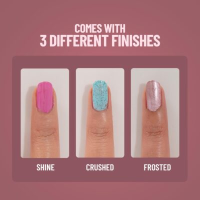 Swiss Beauty Slay Nail Color | Glossy Finish, Long Lasting Nail Paint| Chip resistant, Quick drying Nail Polish | Shade- Lavender Tender, 13ML