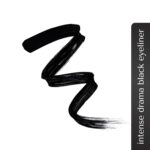 BELLAVITA Intense Drama Waterproof Smudge Proof Eyeliner 3.5ml, Black, Matte Finish, Fast-Drying, Felt Tip Applicator, Enriched with Biotin