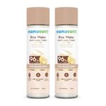 Mamaearth Rice Water Dewy Face Toner with Rice Water & 4% Niacinamide for Glass Skin | Intensely Hydrates | Minimizes Pores | Even Skin Tone | Korean Rice Toner | Alcohol-Free | Suits All Skin Types | 150 ml (Pack of 2)
