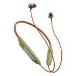 ZEBRONICS Yoga N3 with 46 Hours Backup, Bluetooth Wireless Headphones V5.2 Wireless Neckband, Enc Calling, Gaming Mode (Up to 50Ms), Voice Assistant, Dual Pairing, Splash Proof& Type C (Tropical), in Ear