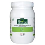 INDUS VALLEY 100% Organic Indigo Leaf Powder Jar with Henna Leaf Powder Jar - (400g+500g=900g)
