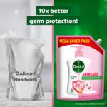 Dettol Liquid Handwash Refill – Skincare Hand Wash- 1350ml | pH Balanced | 10x Better Germ Protection