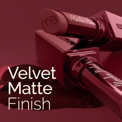 Mamaearth Luxe Matte Long Stay Lipstick with Passion Fruit Oil & Vitamin E -2g | Mocha Nude 16 Hour Long Stay | High Impact Color | Made Safe Certified