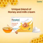 Himalaya Honey and Cream Soap, 125g (Pack of 6)