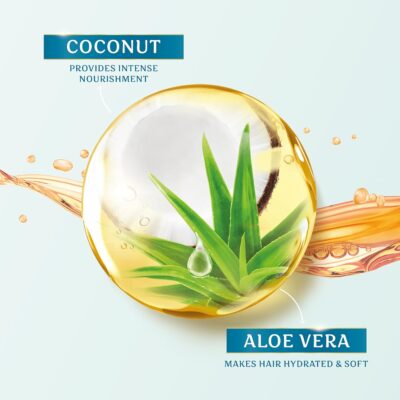 Parachute Advansed Aloe Vera Enriched Coconut Hair Oil for Hydrated & Soft Hair | Intense Nourishment for Locking in Moisture - 300 ML
