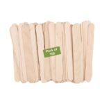 6" Jumbo Wooden Craft/Popsicle Sticks/DIY Craft Projects- Pack of 100ct