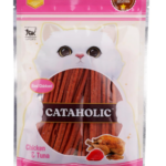 Cataholic Chicken & Tuna Sliced Cat Treats High Protein Snack for Cats & Kittens 50g