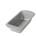 Meyer Bakemaster Carbon Steel Non-Stick Loaf Tin 2LB – Rectangle Bread & Cake Baking Pan with Durable Nonstick Coating (Grey)