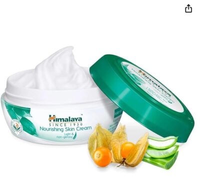Himalaya Nourishing Skin Cream 200ml – Light Non-Greasy Daily Moisturizer with Winter Cherry & Aloe Vera for Soft and Healthy Skin